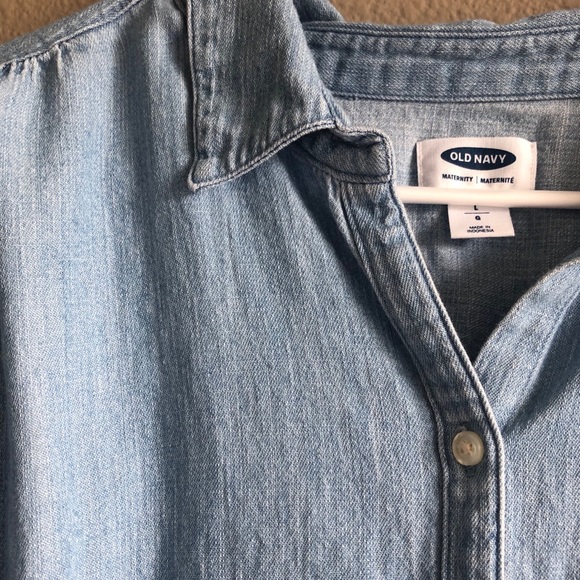 Denim Tunic Dress - Picture 1 of 3
